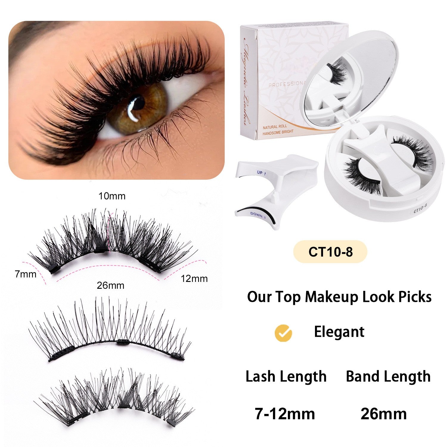 Magnetische Magie: Natürlicher Look, müheloses Tragen – Zeitlich begrenztes Angebot!