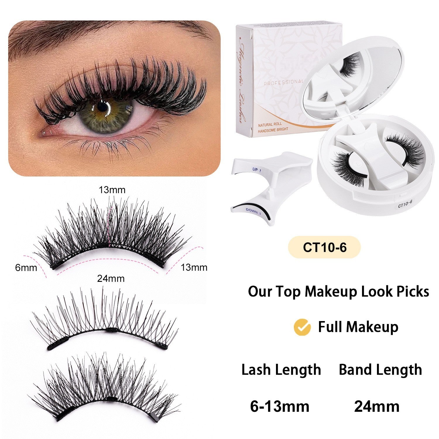 Magnetische Magie: Natürlicher Look, müheloses Tragen – Zeitlich begrenztes Angebot!