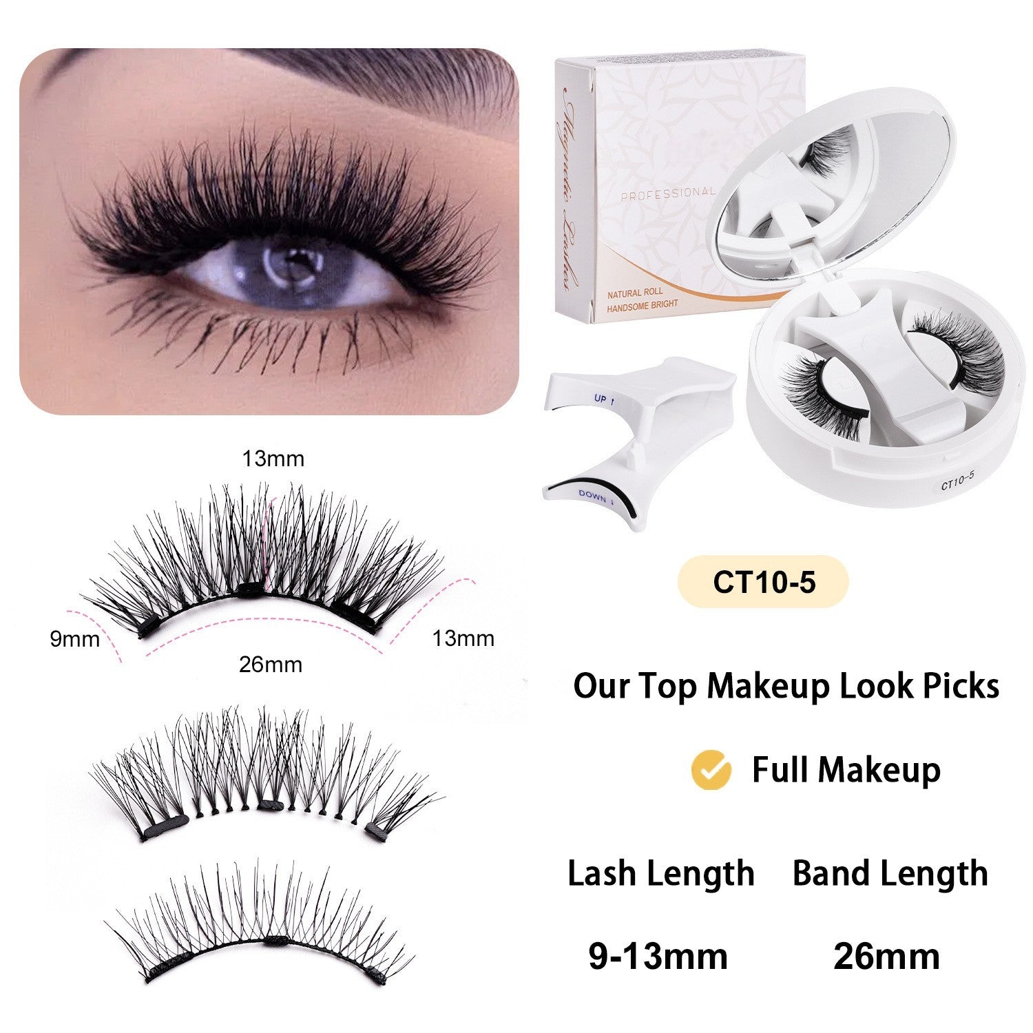 Magnetische Magie: Natürlicher Look, müheloses Tragen – Zeitlich begrenztes Angebot!