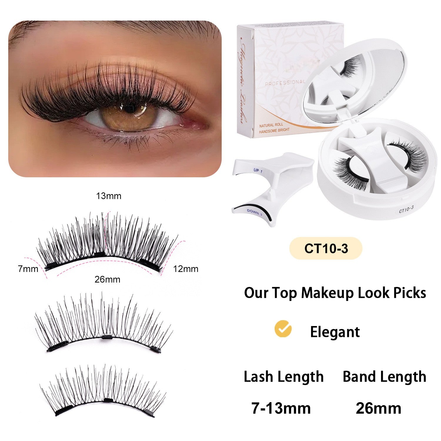 Magnetische Magie: Natürlicher Look, müheloses Tragen – Zeitlich begrenztes Angebot!