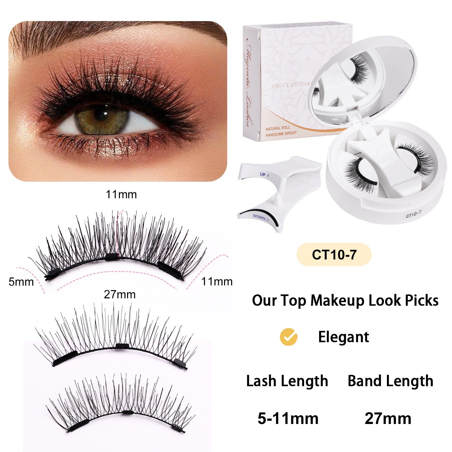 Magnetische Magie: Natürlicher Look, müheloses Tragen – Zeitlich begrenztes Angebot!