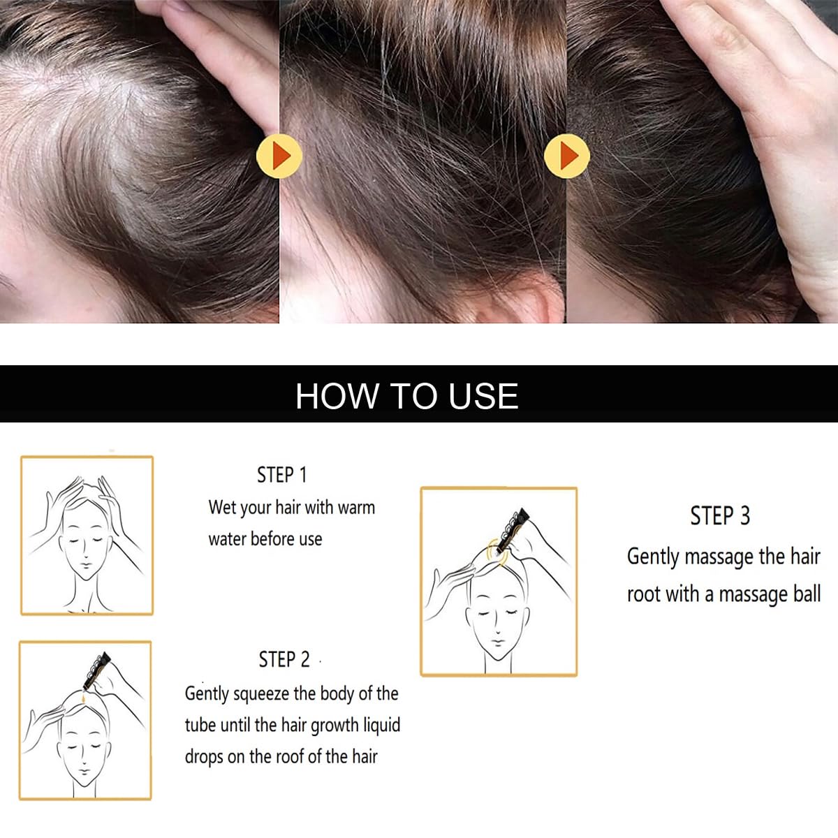 1+1 Gratis | HairBoost | Bio Haar Serum Roller