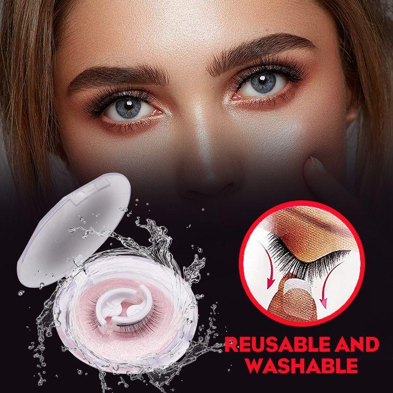 GlazyLash Wiederverwendbare Klebe-Wimpern
