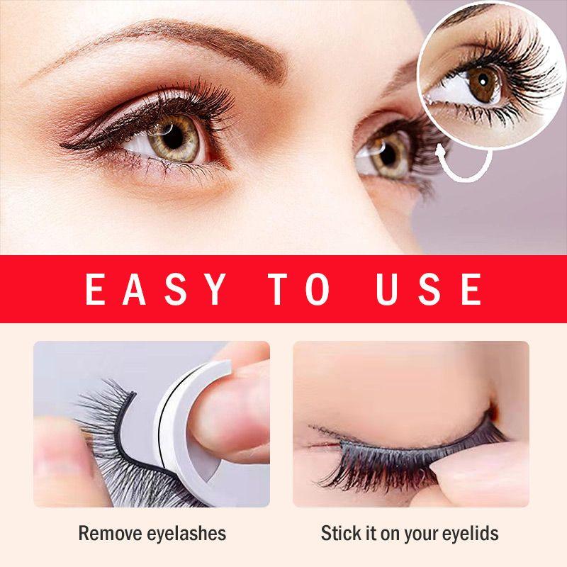 GlazyLash Wiederverwendbare Klebe-Wimpern