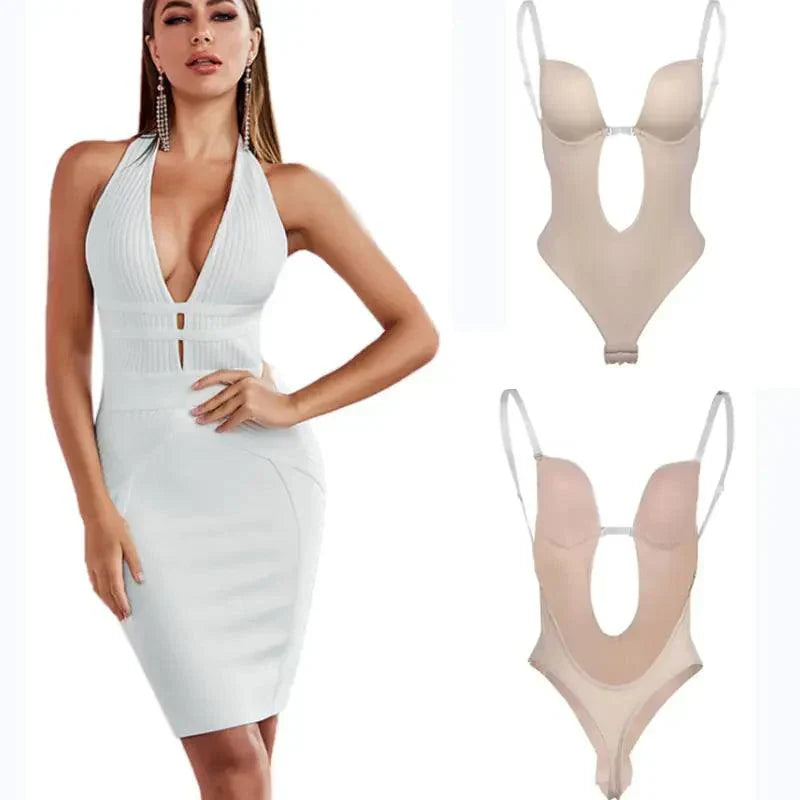1+1 Gratis | LuxShaper - Bodysuit Rückenfreies Shapewear
