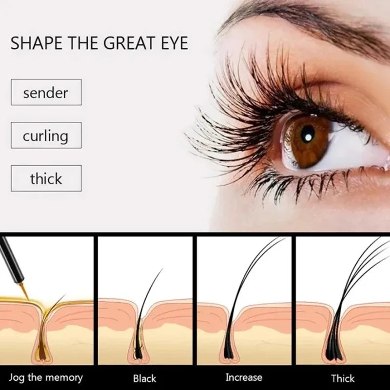 1+1 Gratis | Wimpernserum Geben Sie dünnen, kurzen Wimpern einen Schub