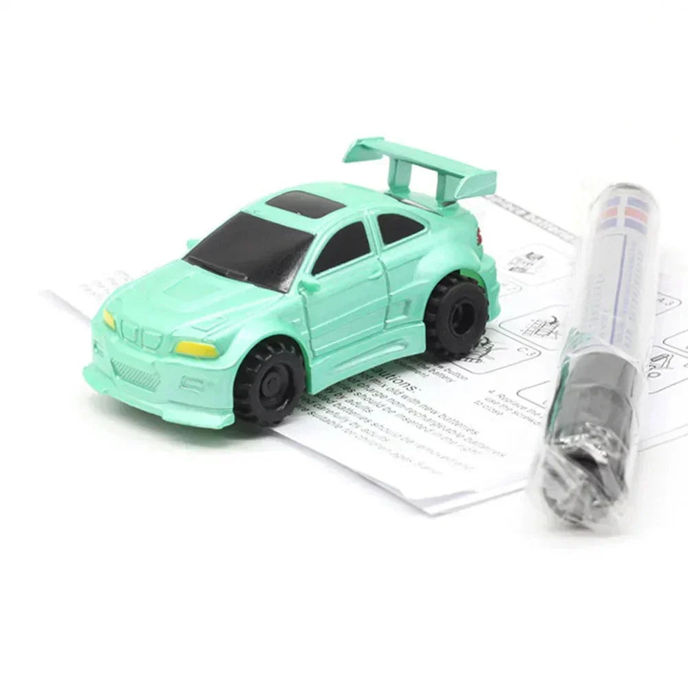 Das magische Auto, das Ihren Zeichnungen wie durch Zauberei folgt