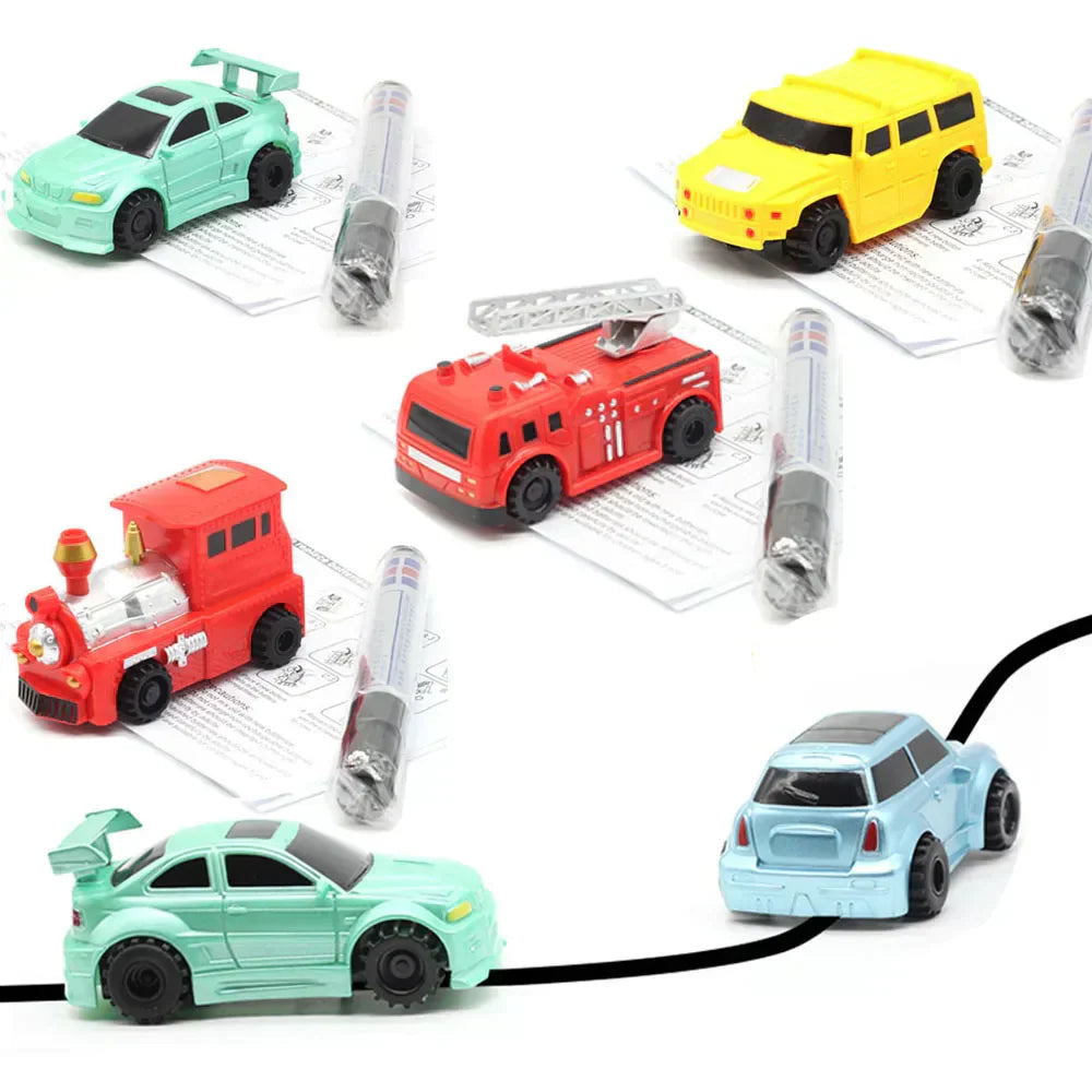 Das magische Auto, das Ihren Zeichnungen wie durch Zauberei folgt