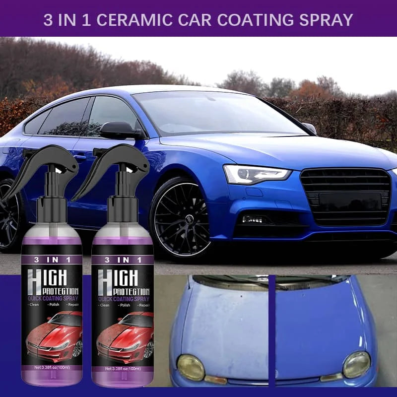 1+1 Gratis | AquaShine - Keramisches Auto-Beschichtungsspray