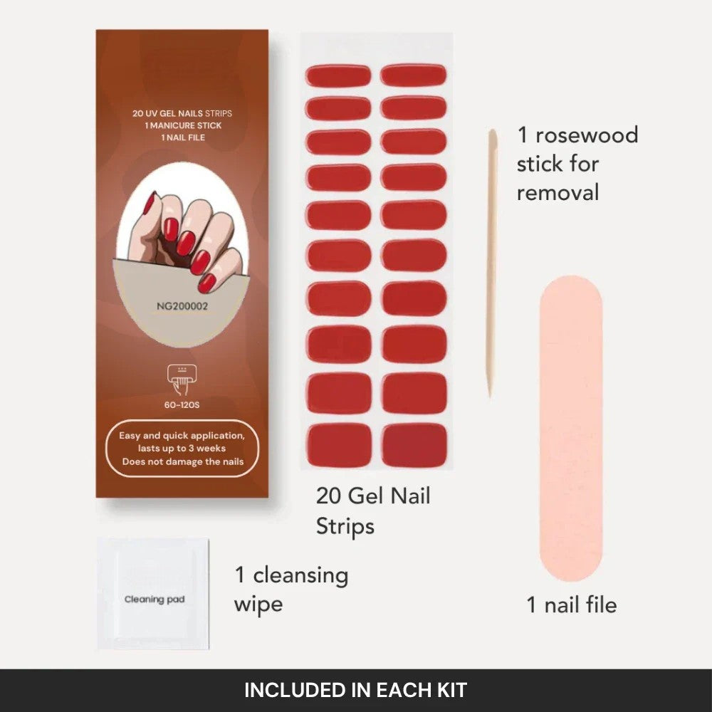 Gel-Pediküre-Streifen-Kit