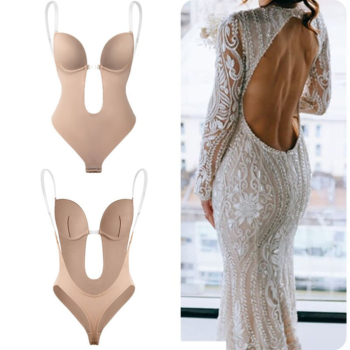 1+1 Gratis | LuxShaper - Bodysuit Rückenfreies Shapewear