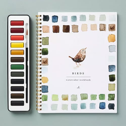 AquaBliss – Anfänger-Aquarell-Lernbuch