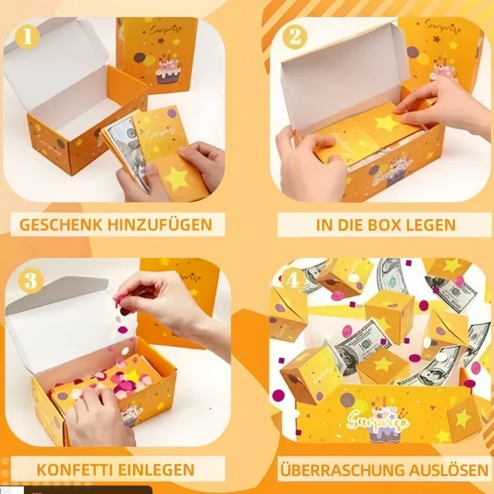 1+1 GRATIS (Begrenztes Angebot) | Überraschungs-Geschenkbox – Ideal für Geburtstage & Anlässe