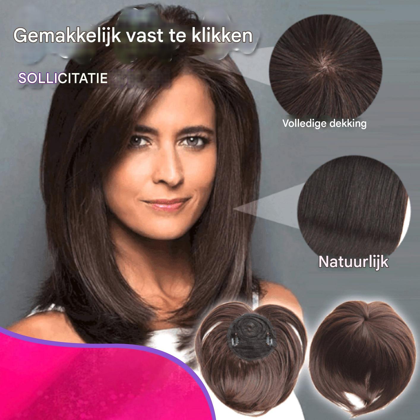1+1 Gratis | Ella Natürliche Haarclip-Extensions - Erhalte doppelt so viel Schönheit!