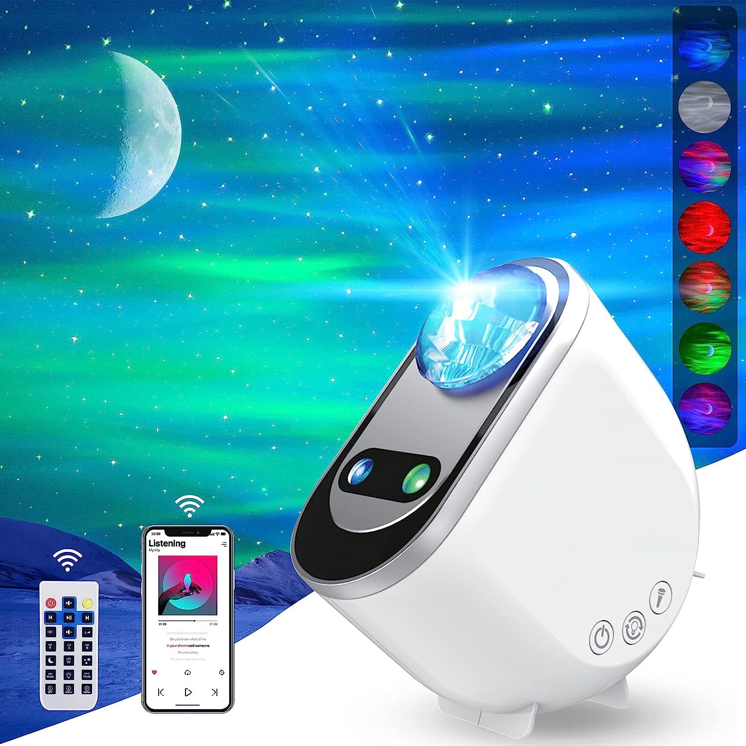 AuraProjector - Verwandle deinen Raum in eine bezaubernde Oase!